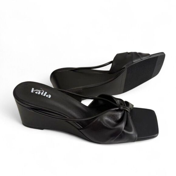 VAILA Olivia Knotted Slide Wedge Sandals, NEW in Box! Size 14 - Picture 3 of 10